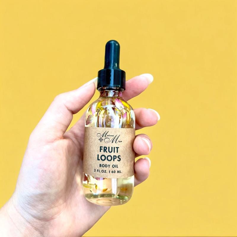 Fruit Loops Moisturizing Body Oil - Massage Oil