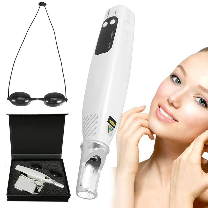 Handheld Picosecond Laser Pen Tattoo Scar Freckle Removal Machine Skin Beauty Device