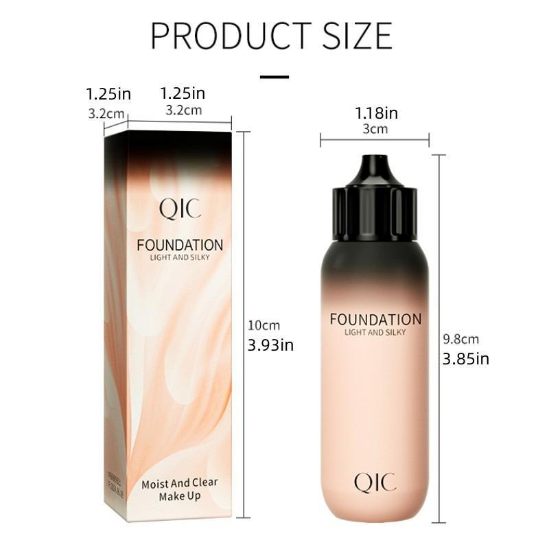 Long-lasting Liquid Foundation, Lightweight Hydrating Concealer Foundation, Flawless Makeup Foundation, Moisturize Skin & Cover Pores