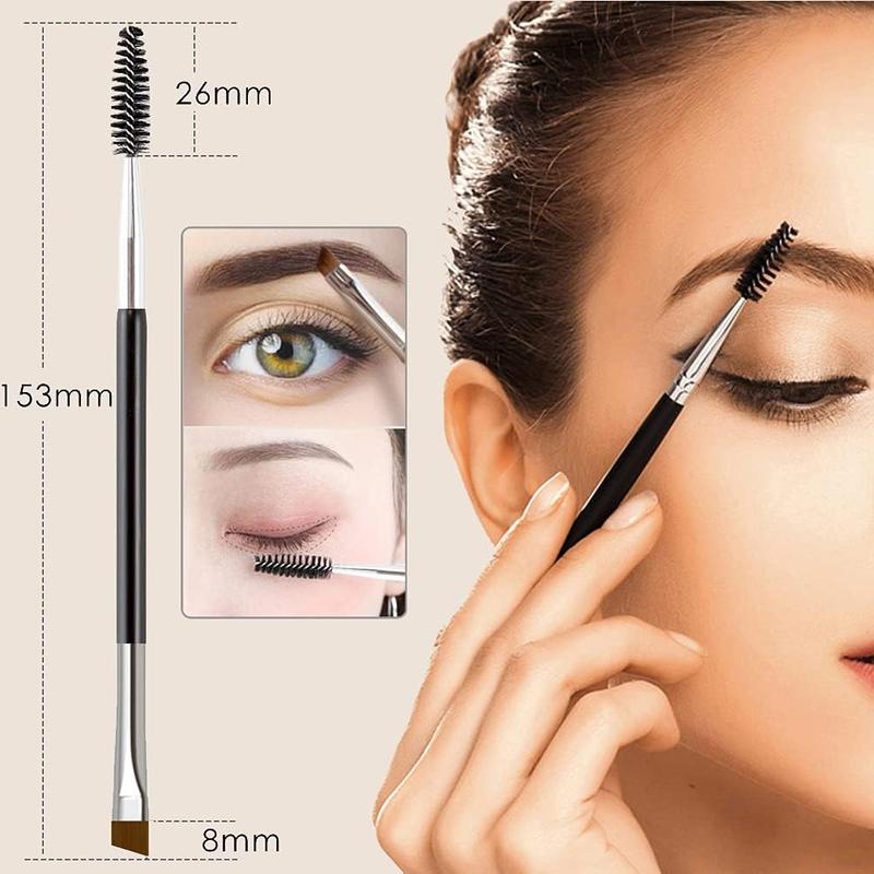 9-in-1 Eyebrow Kit with Eyebrow Razors, Facial Trimmer, Eyelash Comb, Angled Brush, Grooming Tools, and Tweezers for Women