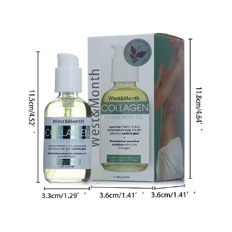 Collagen Body Care Oil, Hydrating & Lifting Body Massage Liquid, Skin Care Oil for Women & Men