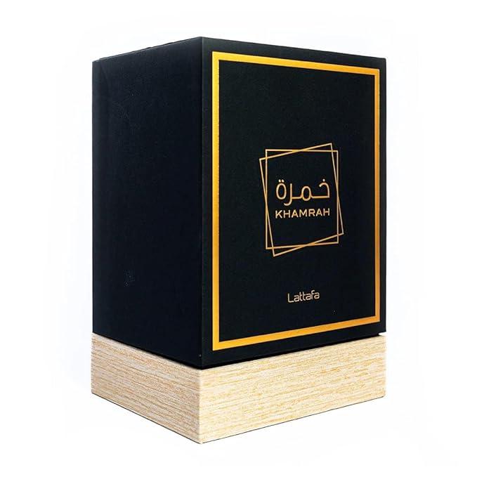 Lattafa Perfumes Khamrah Unisex Eau de Parfum Spray, 3.4 Ounce