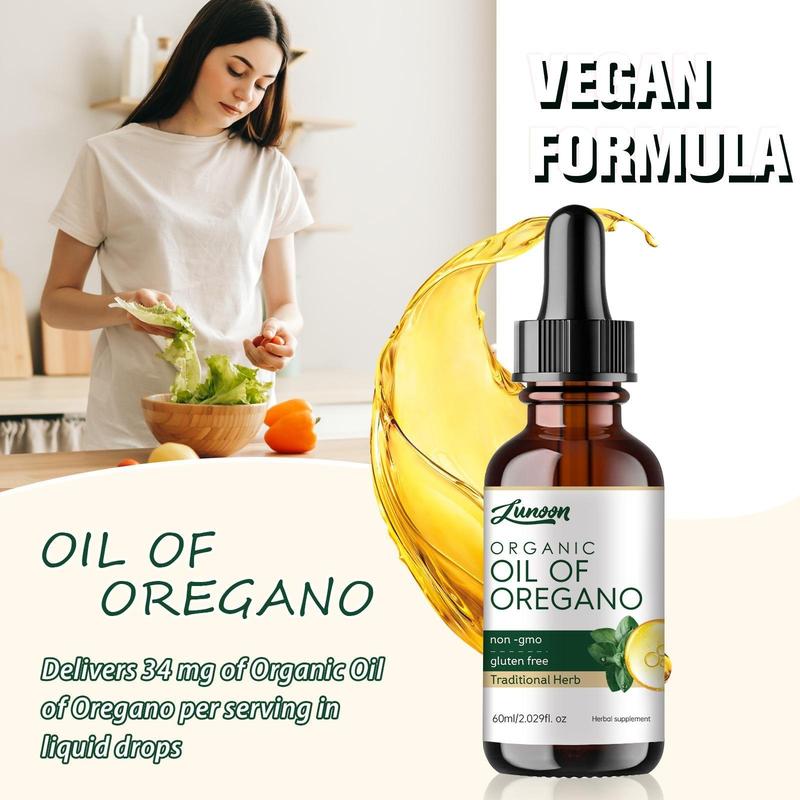 Oregano Essential Oil 3.38oz - Premium Therapeutic Grade for Aromatherapy, Massage, Skin & Hair Care - 100% Pure Herbal Extract, All Skin Types, Moisturizing, Alcohol-Free with Glycerin