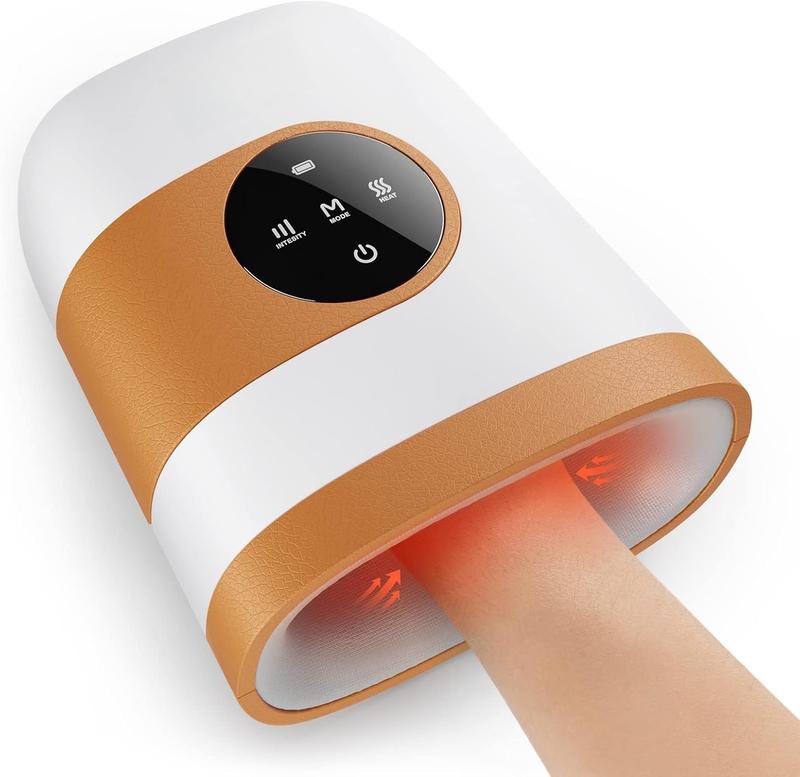 Cordless Hand Massager with Heat and Compression FSA HSA Eligible,Mothers Day Gifts,Gifts for Her,Birthday Gifts for Women and Men,Hand Massager Machine Relieve Hand Fatigue and Soreness