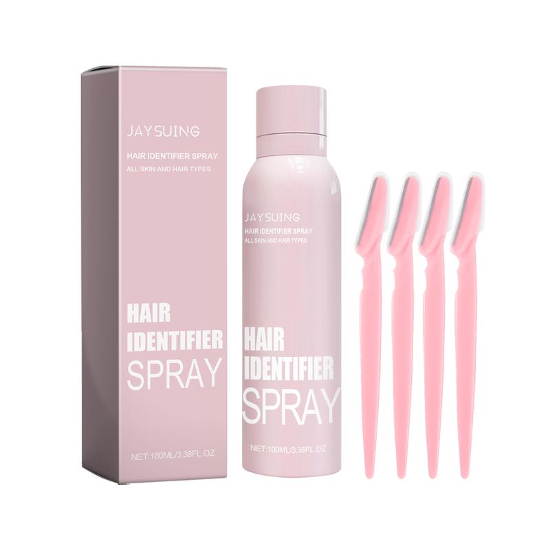 Jaysuing facial hair removal spray easily softens hair facial skin cleansing mild hair removal spray