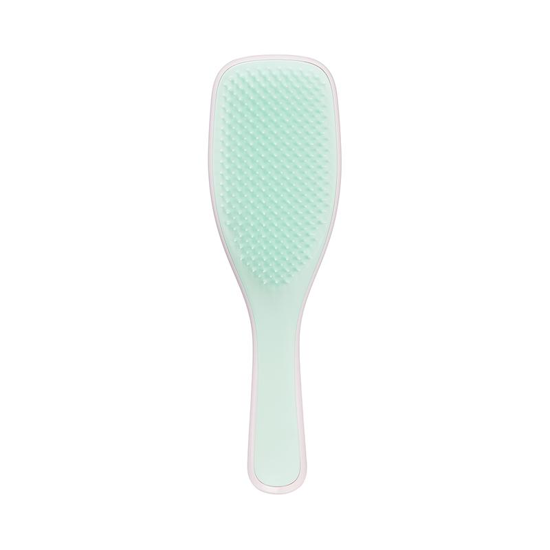 Ultimate Detangler Hairbrush - Mint Pink, Two-Tiered Teeth Technology, Wet Dry Use