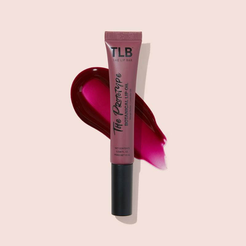 The Lip Bar, Botanical Lip Oil for Comfortable and Nourished Lips, Natural Skincare - 1 pack Moisture Moisturize