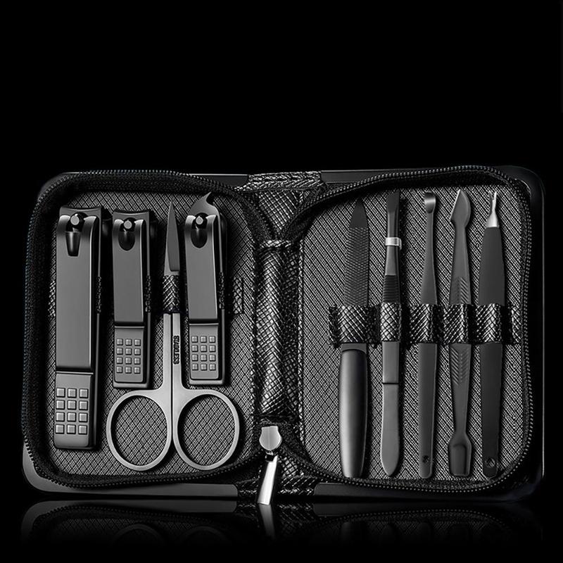 Manicure & Pedicure Tools Set, 1 Set Stainless Steel Nail Grooming Kit, Personal Care Tools for Men & Women, Manicure Tool