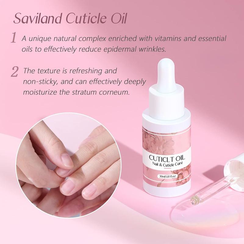 Cuticle Remover and Cuticle Oil Kit – Nail Care Kit with Cuticle Remover Liquid & 1.01 oz Cuticle Oil Cuticle Trimmer for Cuticle Softener & Moisturize Manicure Kit for Home Use Nail Art