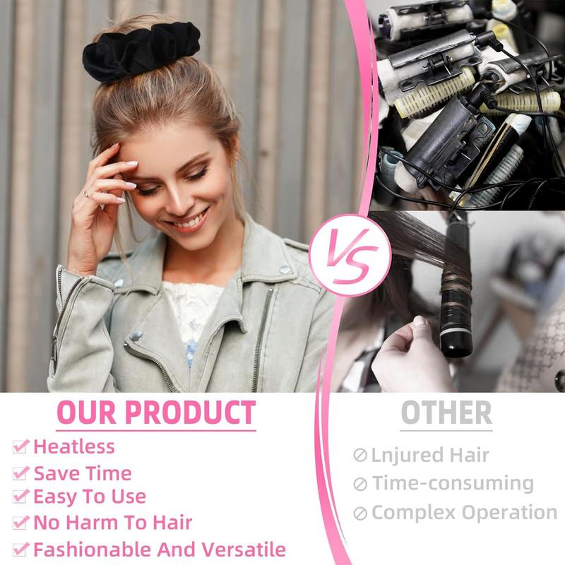 Soft Heatless Hair Curler, Hair Curler Scrunchies for Sleeping Overnight, Hair Styling Tool for Women & Girls