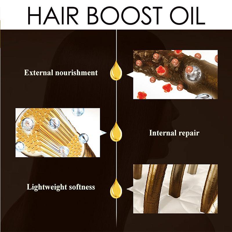 Rosemary Hair Oil, 1 Count Multi-functional Strengthening & Thickening Hair Care Oil, Hair Care & Styling Product for Men & Women