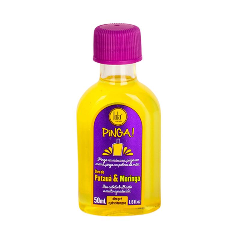 Lola From Rio - Pinga! - Pataua And Moringa Oil for Dry Hair, Provides Isntant Shine and Reduces Frizz 1.69 Fl Oz