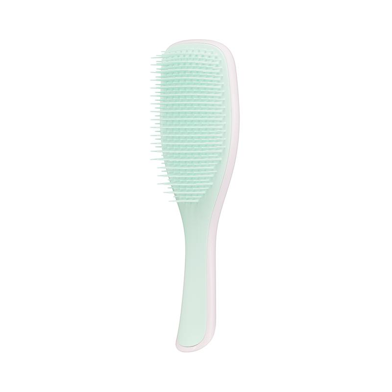 Ultimate Detangler Hairbrush - Mint Pink, Two-Tiered Teeth Technology, Wet Dry Use