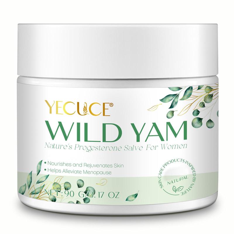 YECUCE Wild Yam Cream 90g – Designed for Women, Nourishes & Repairs, Improves Skin Elasticity & Radiance – Moisturizers & Skincare