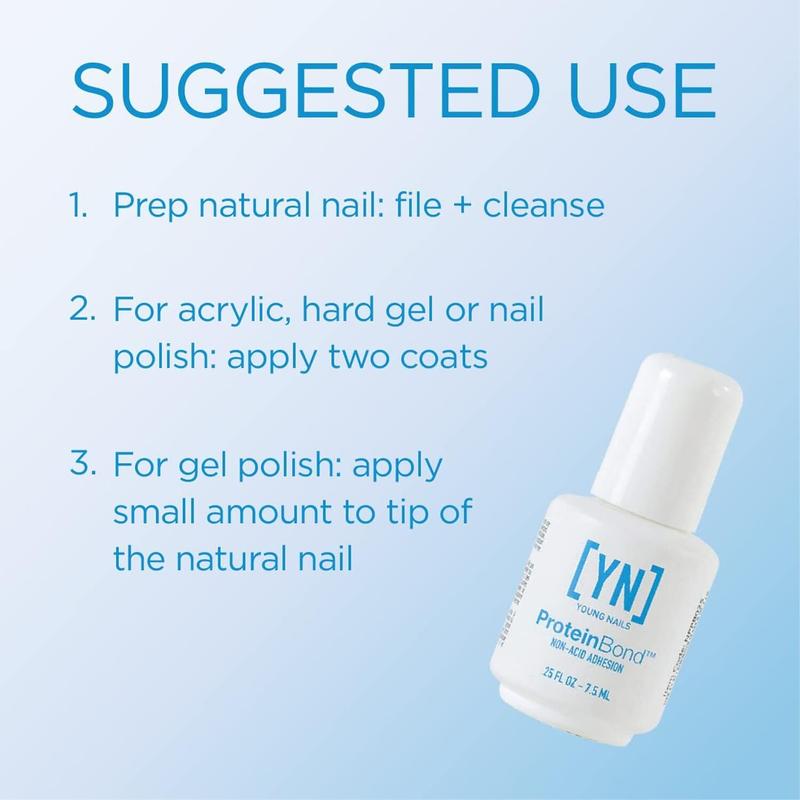 Protein Bond, non-acidic adhesion without the corrosive primers, For Nail Enhancements, 1 4 oz Gel Nail Art