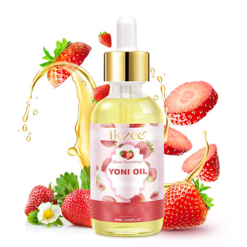 Ikzee Strawberry Body Oil (60 ml) Body Oil Body Care Moisturize Massage Oil Comfort