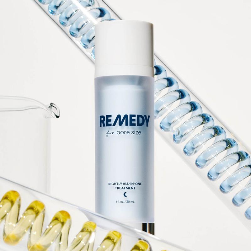 REMEDY for pore size - with Retinol, Salicylic Acid, Niacinamide – For Uneven Texture, Large Pores, Oily Skin, Sebaceous Filaments