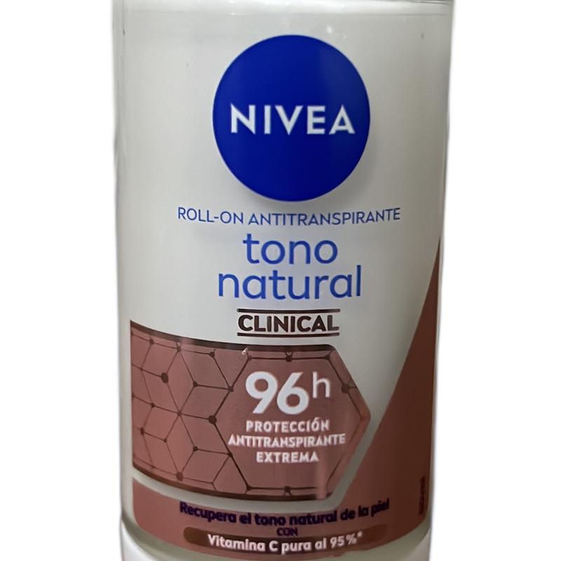 Nivea Roll-On Antiperspirant Clinical 96hr Protection 95% Pure Vitamin C Comfort Body Care